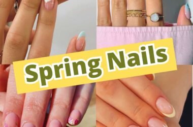 Spring nails with pastel colors and floral nail designs for a fresh seasonal manicure