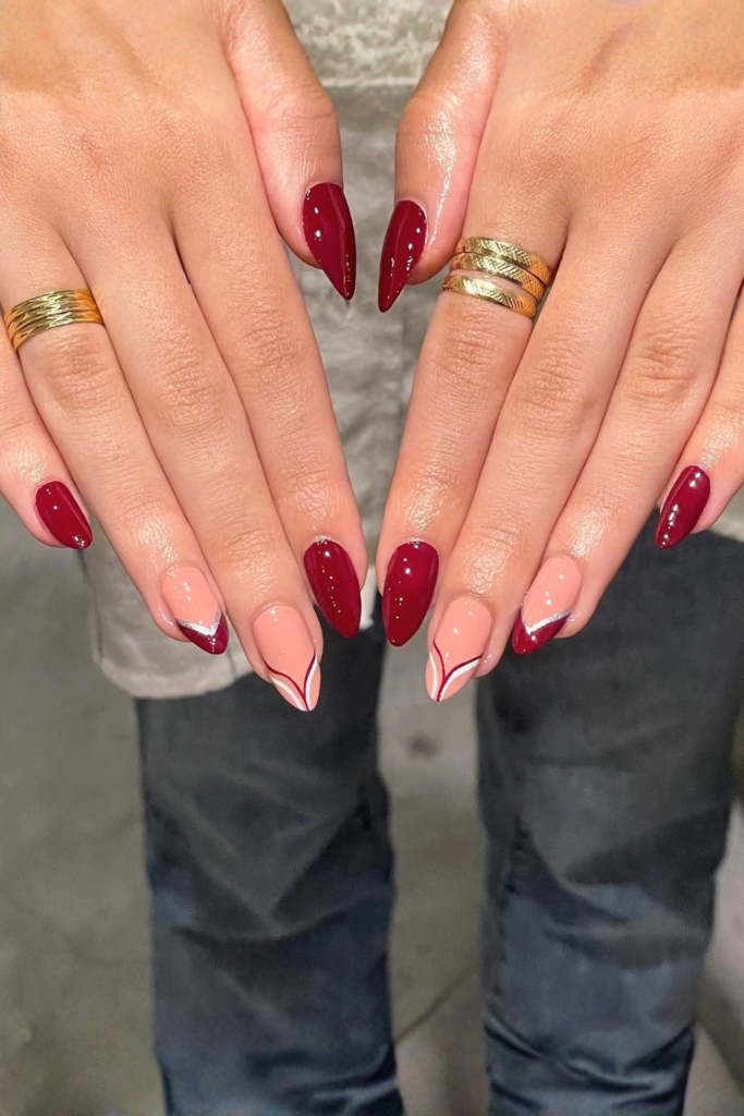 Tuscan terracotta nails earthy summer manicure warm Italian nail aesthetic