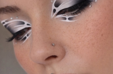 Modern graphic eyeliner looks featuring editorial eye makeup designs and creative liner styles